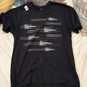 STAR WARS Black X-Wing Squadron Graphic Men’s T-Shirt